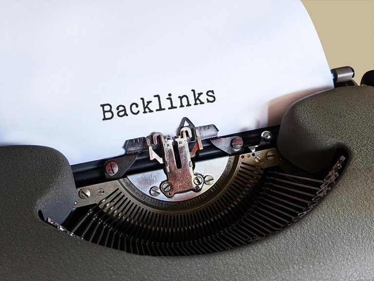 website ranking with backlinks